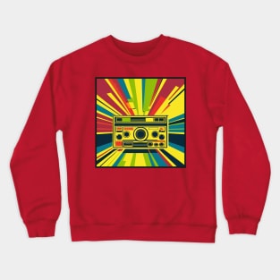 Vintage Retro Music 80s Audio Cassette Tape 089 Crewneck Sweatshirt